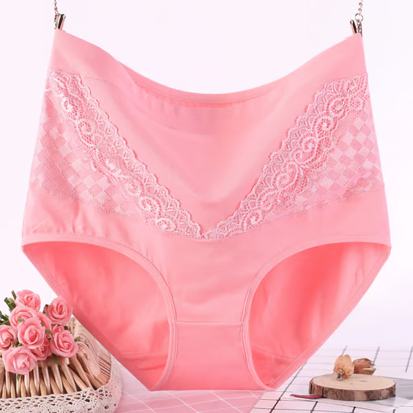 🔥High Waist Cotton Hygroscopic Underwear