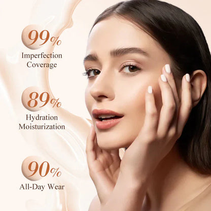 🎁2025 Hot Sale💕Hydrating Lightweight Foundation Stick with Brush