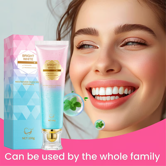 ✨ 🦷 Niacinamide Whitening Toothpaste - For Healthier, Whiter Teeth!