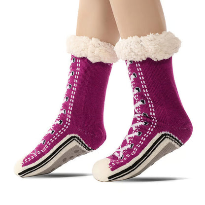 Buy one, get one free！Ultra-thick Slipper Home Socks