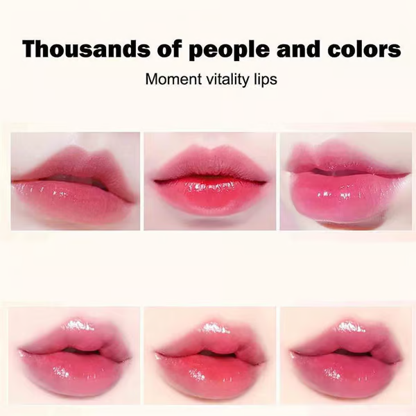 💋 Experience Luxurious Lips ✨Transferproof Color-Changing Lipstick💄CrystalClear Color Alchemy 💋 Auto-Tints on Contact!