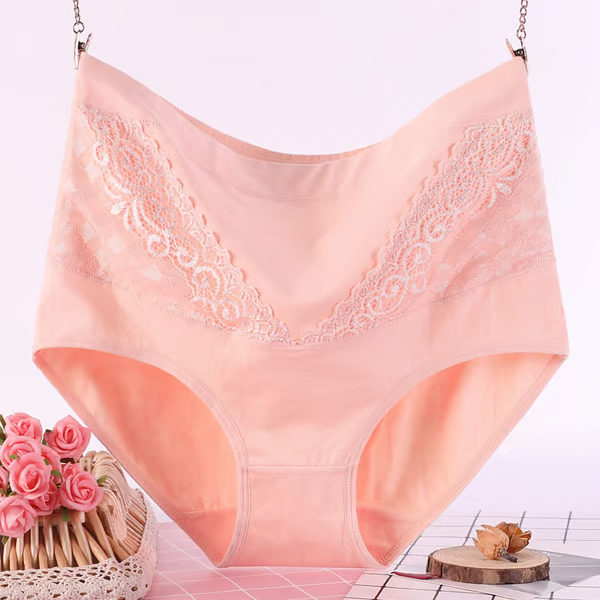 🔥High Waist Cotton Hygroscopic Underwear