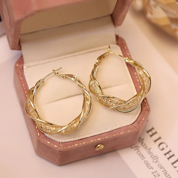Upgraded French Crystal Earrings – Lighter, Stronger, and Tarnish-Resistant