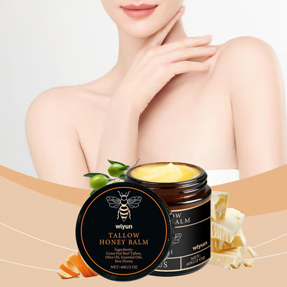 Organic Grass Fed Beef Tallow Balm